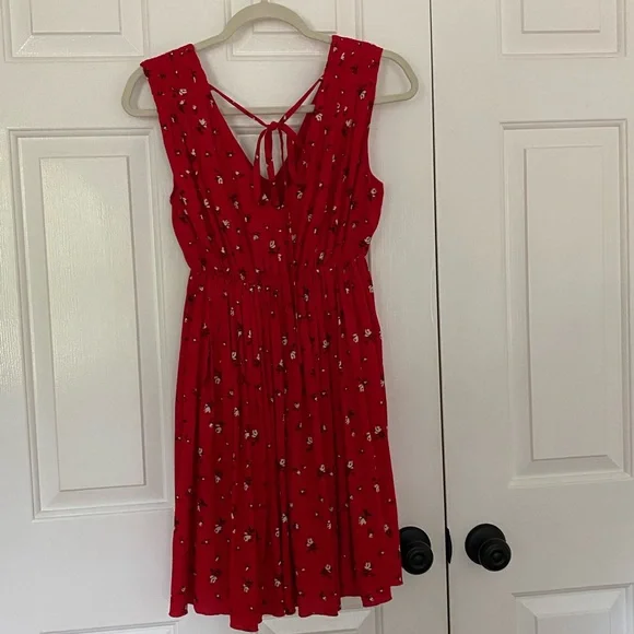 Madewell Magnolia Tie-Back Mini Dress - Picture 2 of 6